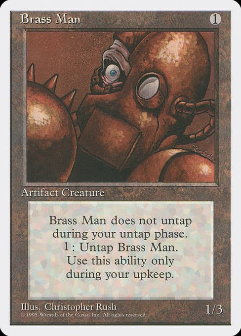Brass Man from Fourth Edition (Uncommon)