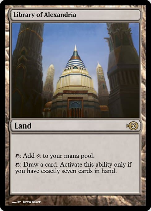Library of Alexandria from Magic Online Promos (Rare)