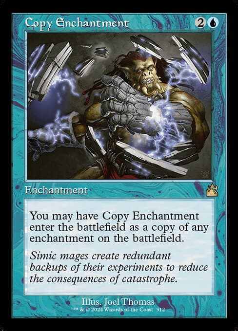 Copy Enchantment from Ravnica Remastered (Rare)