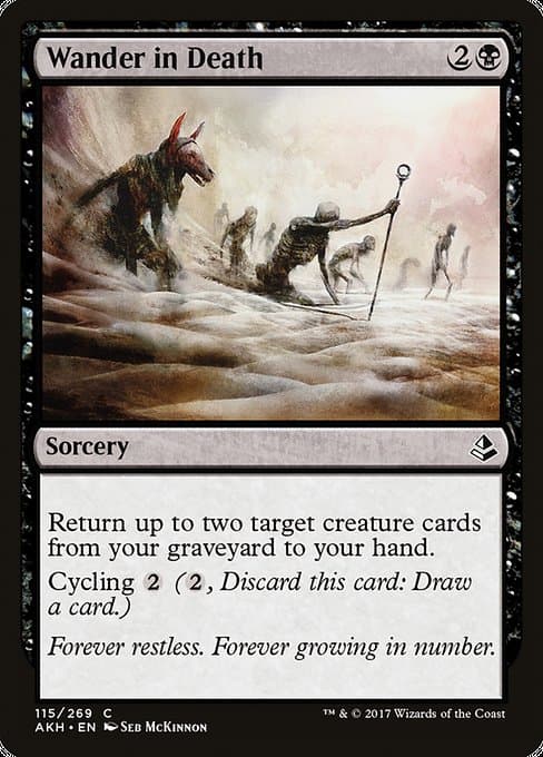 Wander in Death from Amonkhet (Common)