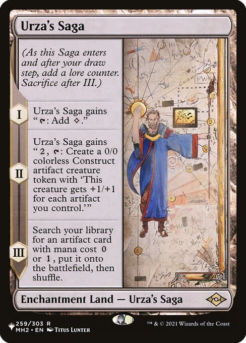 Urza's Saga from The List (Rare)