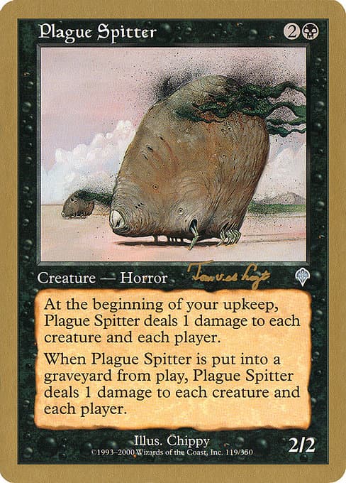 Plague Spitter from World Championship Decks 2001 (Uncommon)