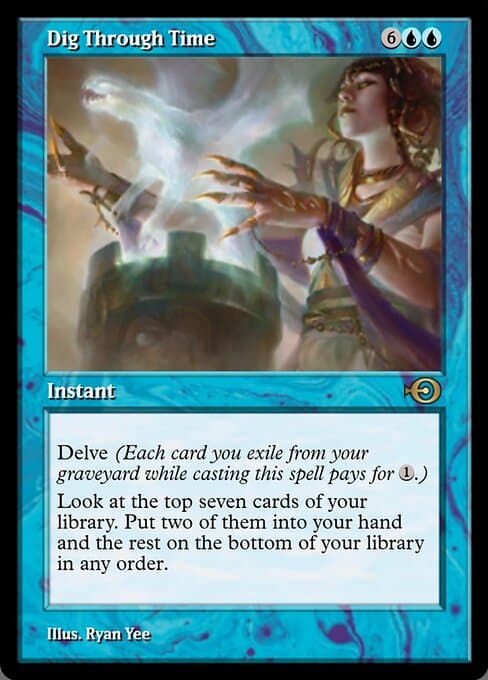 Dig Through Time from Magic Online Promos (Rare)