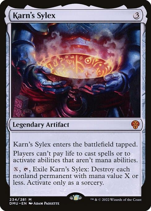 Karn's Sylex (Mythic)