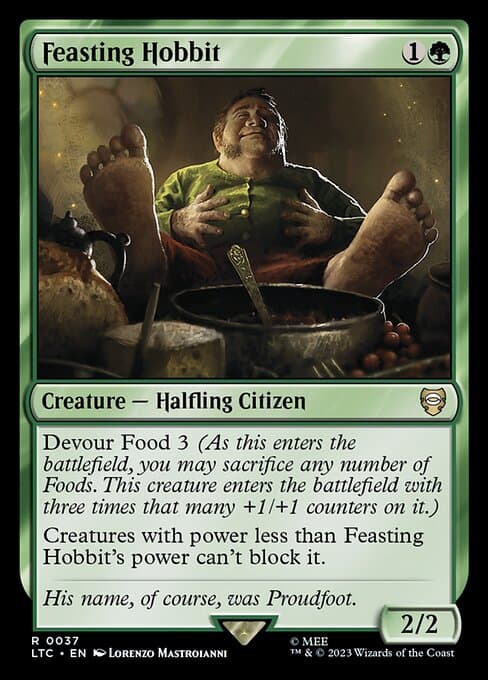 Feasting Hobbit (Rare)