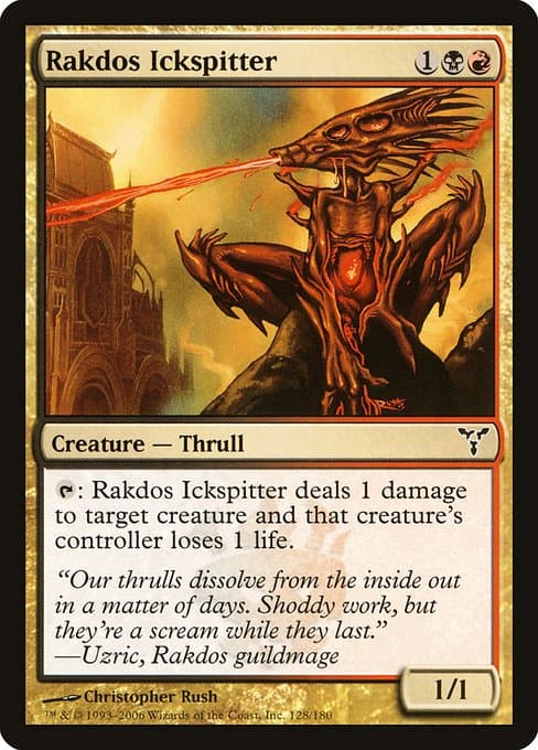 Rakdos Ickspitter from Dissension (Common)