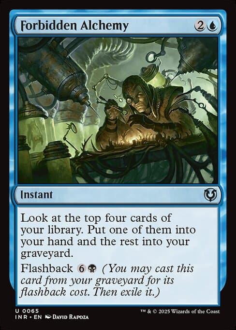 Forbidden Alchemy from Innistrad Remastered (Uncommon)