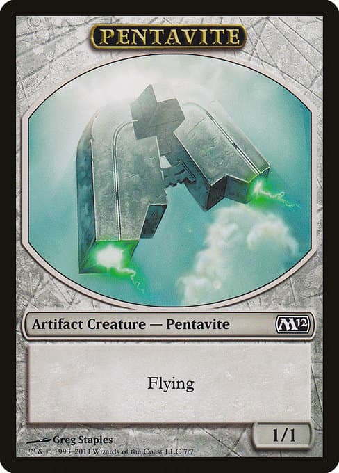 Pentavite from Magic 2012 Tokens (Common)