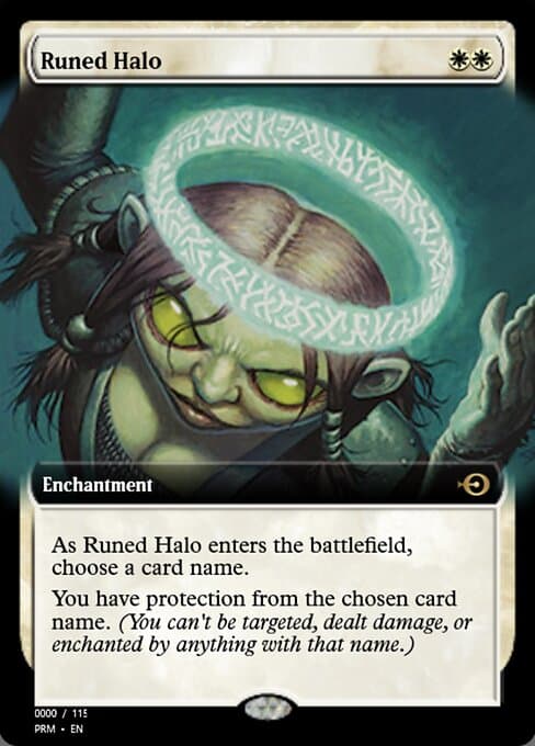 Runed Halo from Magic Online Promos (Rare)