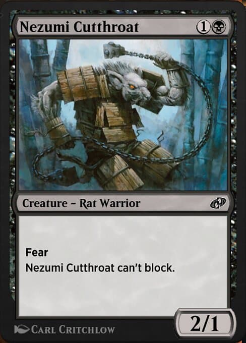 Nezumi Cutthroat from Jumpstart: Historic Horizons (Common)