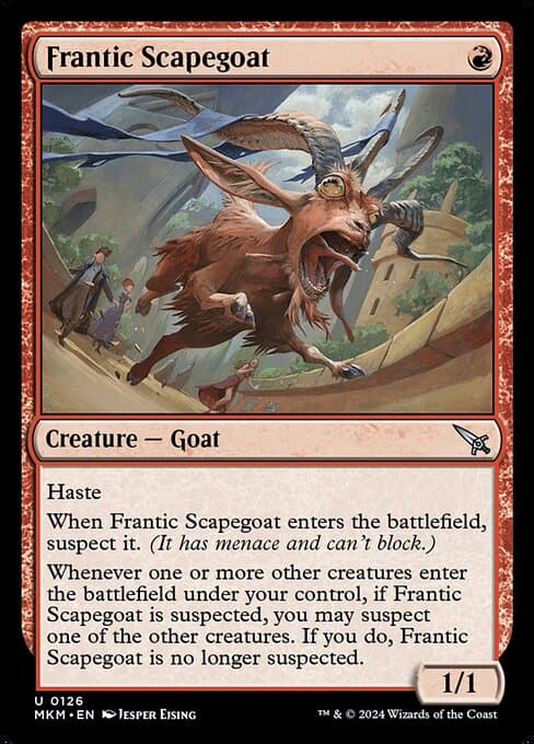 Frantic Scapegoat from Murders at Karlov Manor (Uncommon)