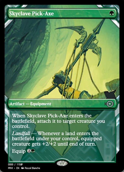 Skyclave Pick-Axe from Magic Online Promos (Uncommon)