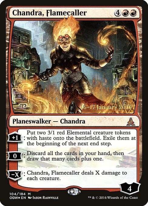 Chandra, Flamecaller (Mythic)