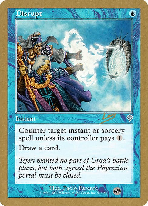 Disrupt from World Championship Decks 2002 (Uncommon)