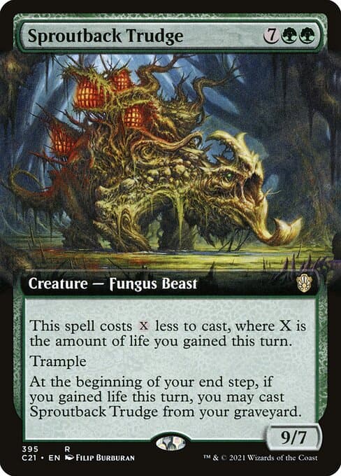 Sproutback Trudge from Commander 2021 (Rare)