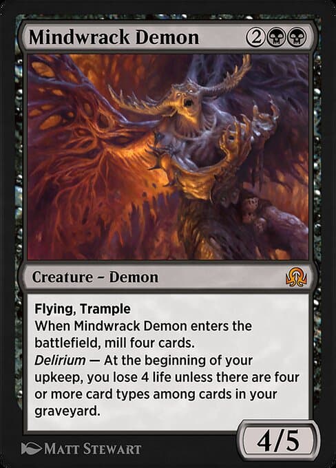Mindwrack Demon from Shadows over Innistrad Remastered (Mythic)