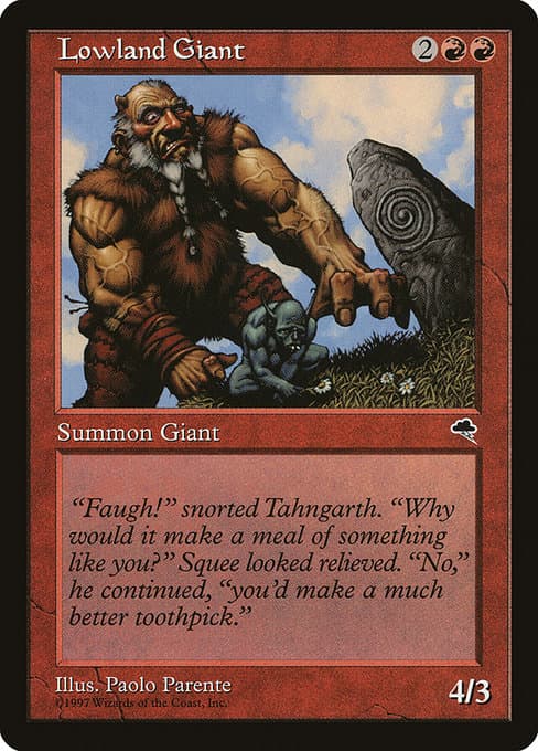 Lowland Giant from Tempest (Common)