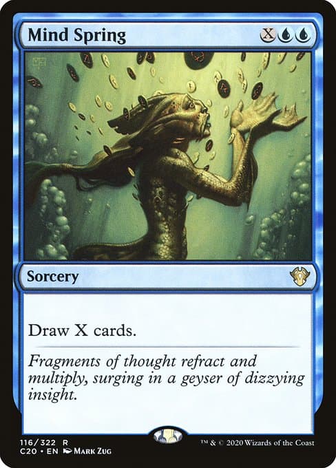Mind Spring from Commander 2020 (Rare)
