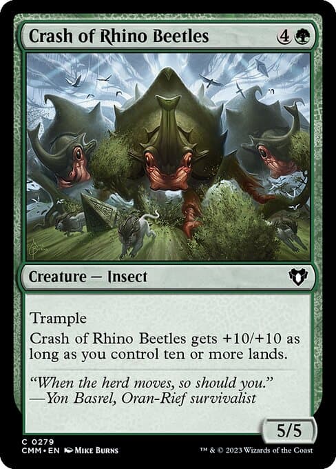 Crash of Rhino Beetles (Common)