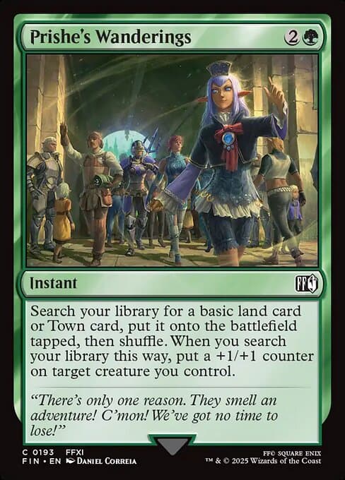 Prishe's Wanderings (Common)