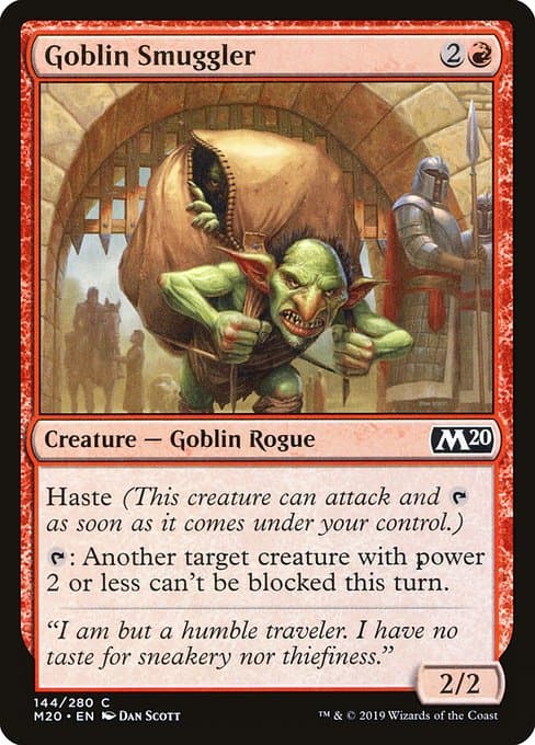 Goblin Smuggler from Core Set 2020 (Common)