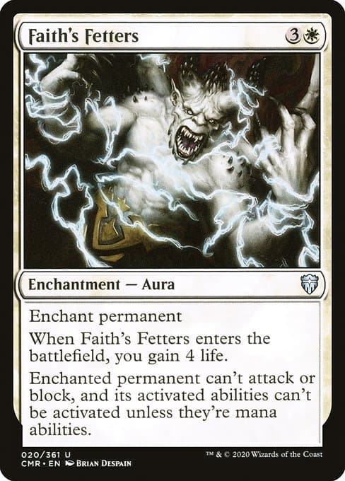 Faith's Fetters from Commander Legends (Uncommon)