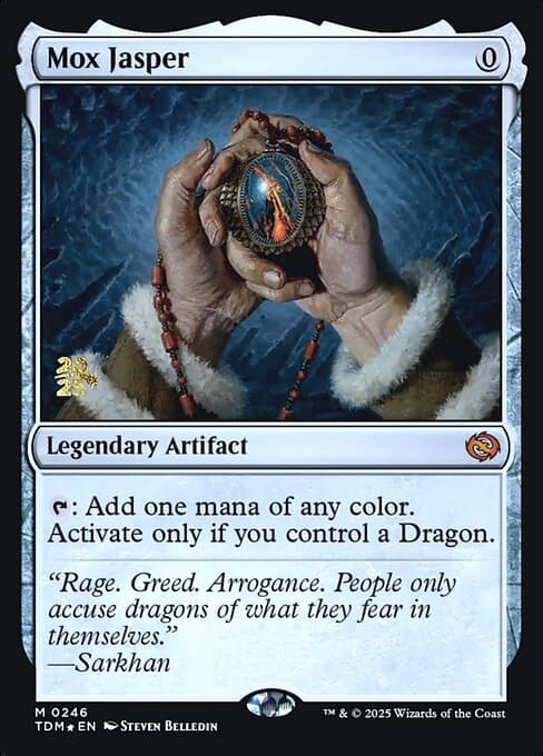 Mox Jasper from Tarkir: Dragonstorm Promos (Mythic)