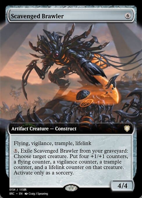Scavenged Brawler from Magic Online Promos (Rare)