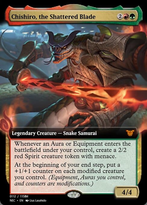 Chishiro, the Shattered Blade from Magic Online Promos (Mythic)
