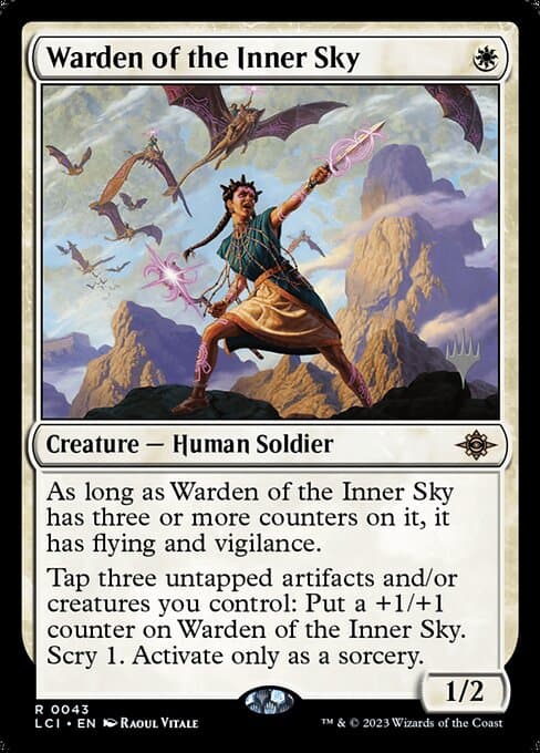Warden of the Inner Sky from The Lost Caverns of Ixalan Promos (Rare)