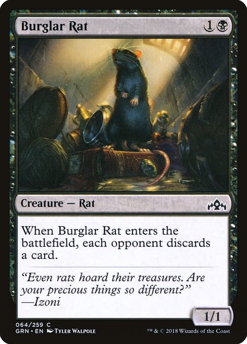 Burglar Rat from Guilds of Ravnica (Common)