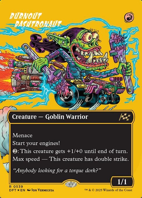 Burnout Bashtronaut from Aetherdrift (Rare)