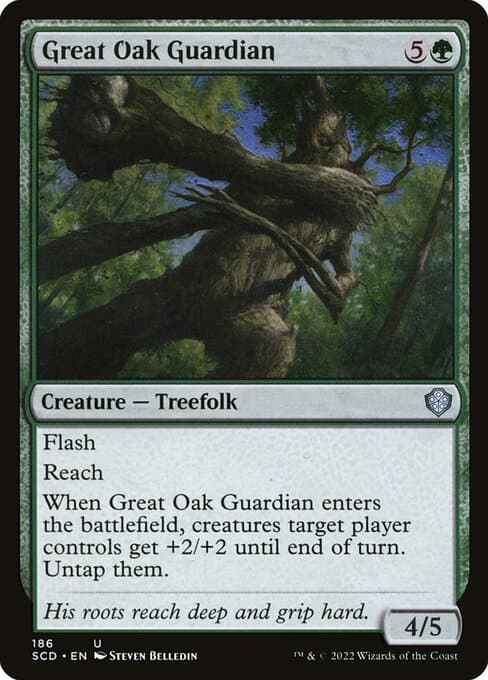 Great Oak Guardian from Starter Commander Decks (Uncommon)