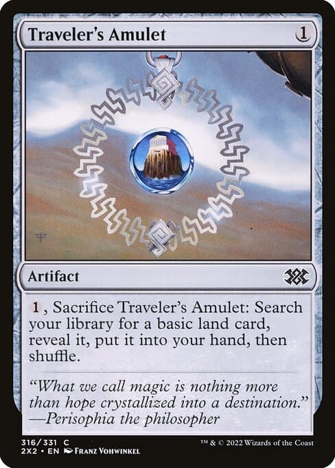 Traveler's Amulet from Double Masters 2022 (Common)