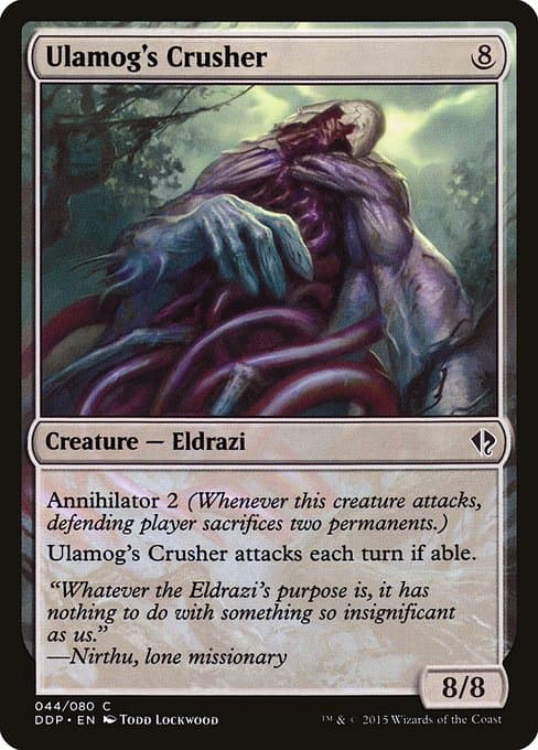 Ulamog's Crusher from Duel Decks: Zendikar vs. Eldrazi (Common)