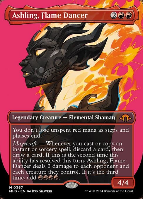 Ashling, Flame Dancer from Modern Horizons 3 (Mythic)