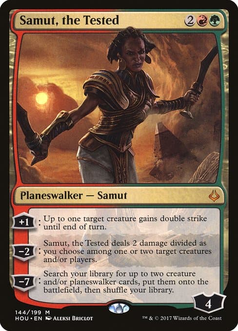 Samut, the Tested from Hour of Devastation (Mythic)