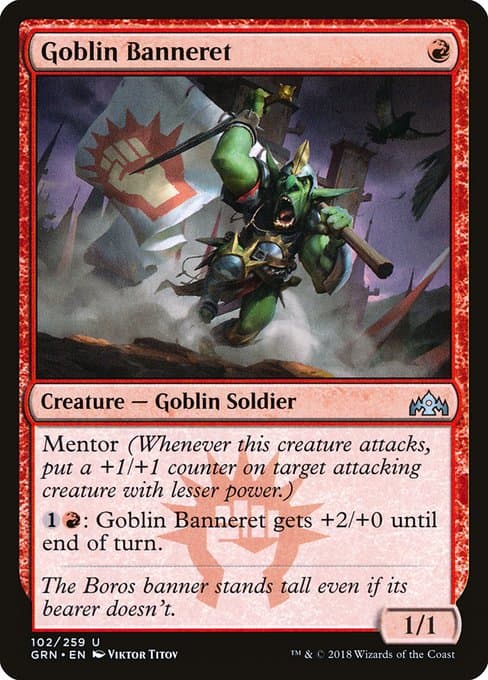 Goblin Banneret from Guilds of Ravnica (Uncommon)