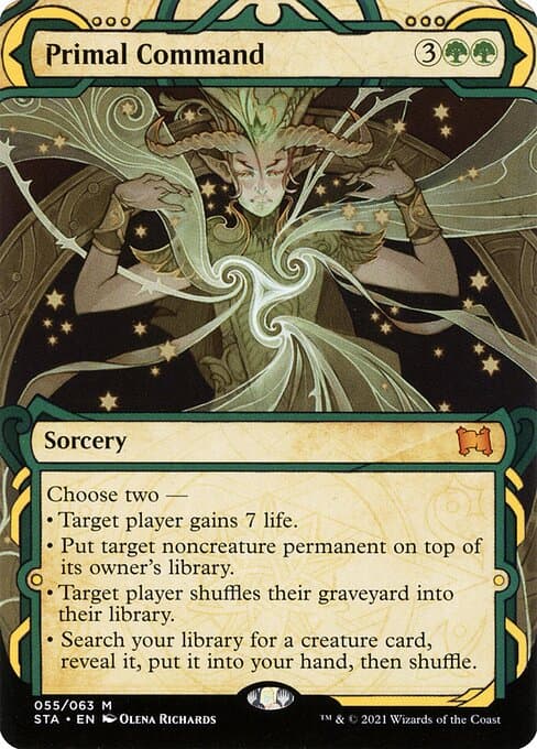 Primal Command from Strixhaven Mystical Archive (Mythic)