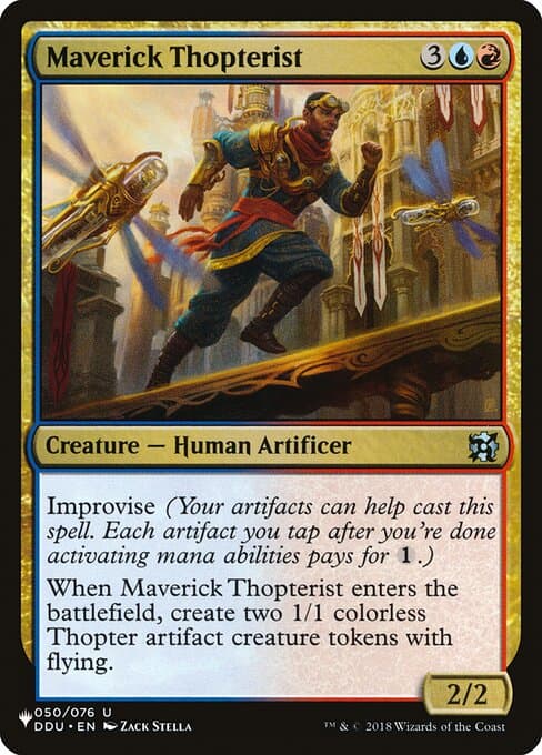 Maverick Thopterist from The List (Uncommon)