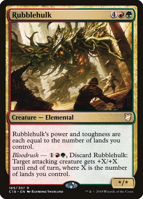 Rubblehulk from Commander 2018 (Rare)