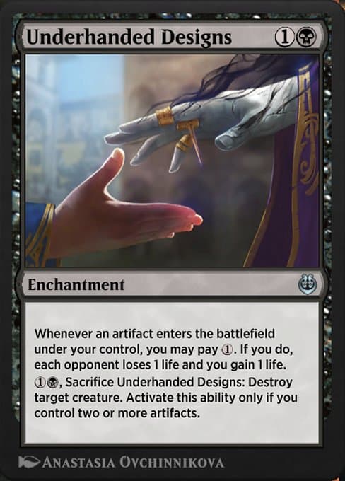 Underhanded Designs from Kaladesh Remastered (Uncommon)