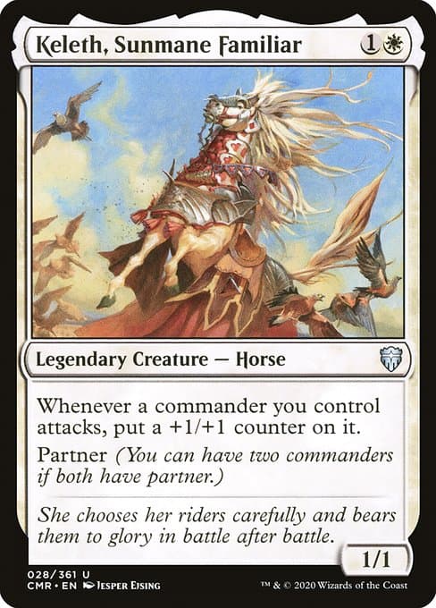 Keleth, Sunmane Familiar from Commander Legends (Uncommon)