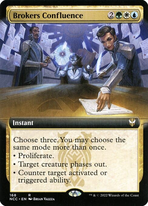 Brokers Confluence from New Capenna Commander (Rare)