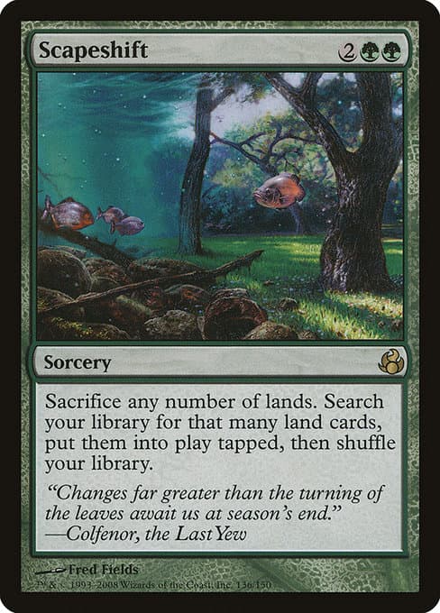 Scapeshift from Morningtide (Rare)