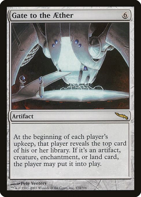 Gate to the Aether from Mirrodin (Rare)