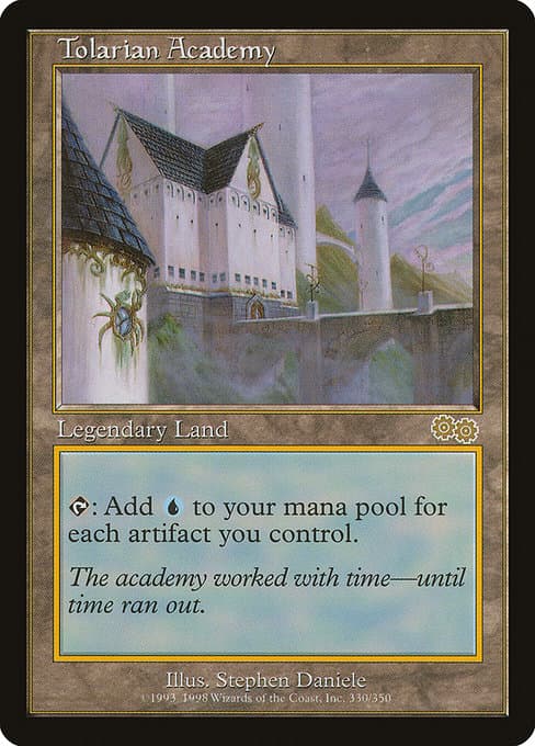Tolarian Academy from Urza's Saga (Rare)