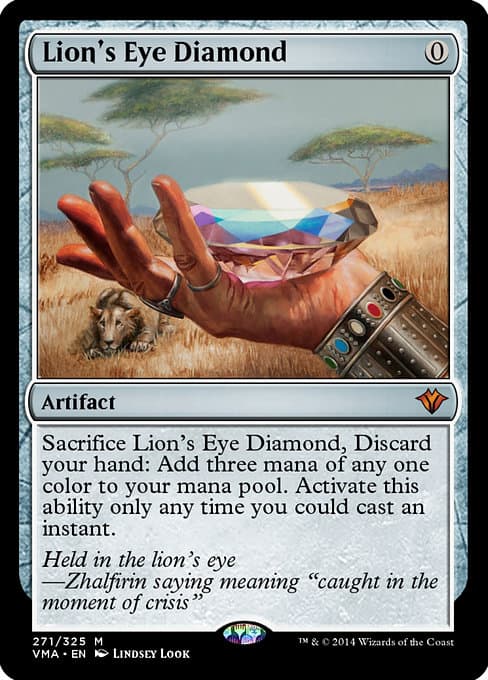 Lion's Eye Diamond from Vintage Masters (Mythic)