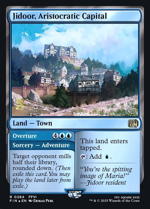 Jidoor, Aristocratic Capital // Overture from Final Fantasy Promos (Rare)