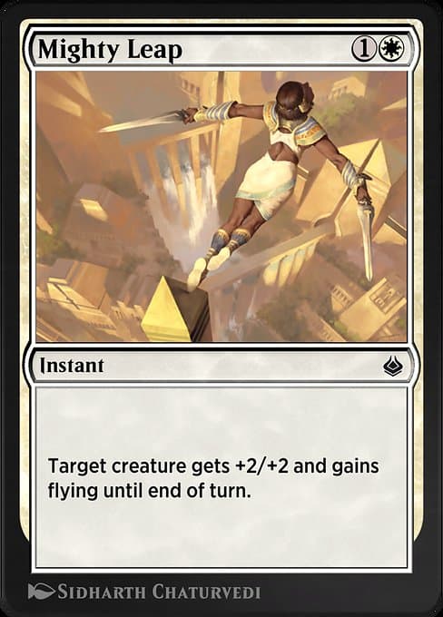 Mighty Leap from Amonkhet Remastered (Common)